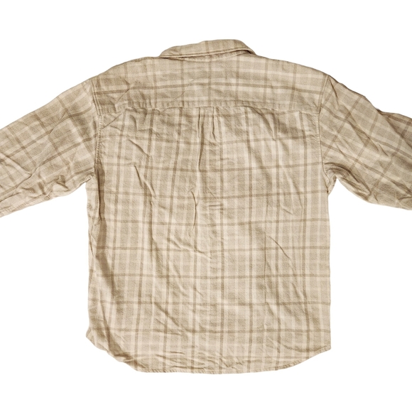 Abercrombie & Fitch 90's Oversized Shirt Flannel Long Sleeve Plaid Button Down - Picture 2 of 7